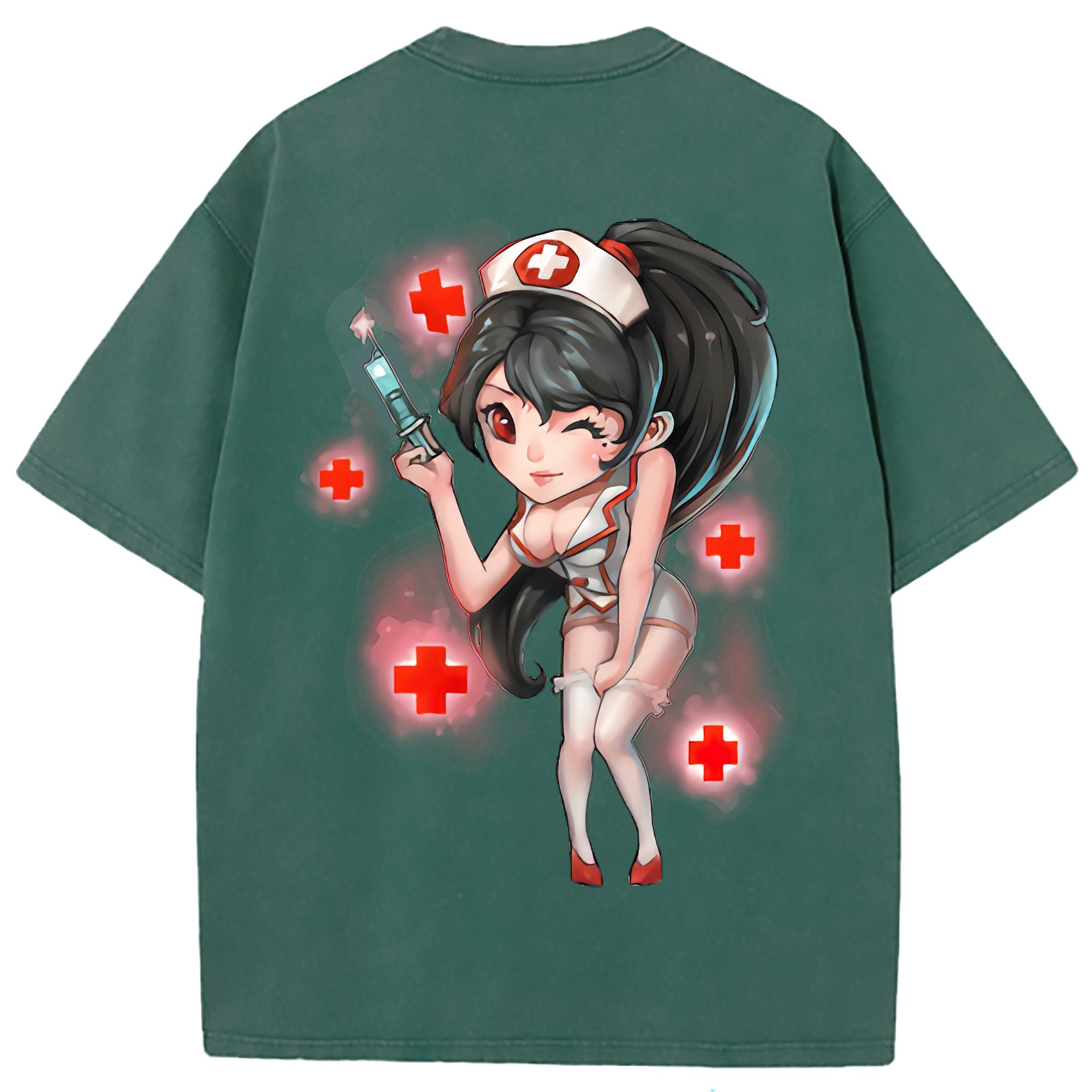 （画像用） リーグ・オブ・レジェンド League of Legends LOL 綿100% ヴィンテージ風 半袖Tシャツ（背面プリント）